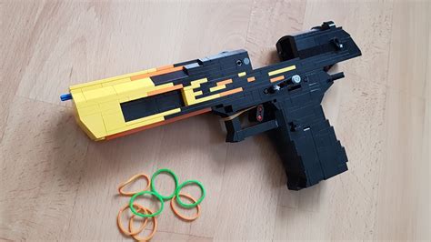 Working Blowback Desert Eagle Blaze Rubber Band Gun From, 56% OFF