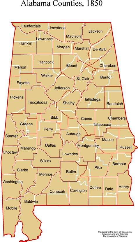 Alabama Maps - Historic