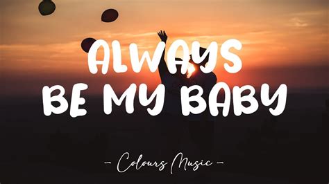 David Cook - Always Be My Baby (Lyrics) 🎼 - YouTube