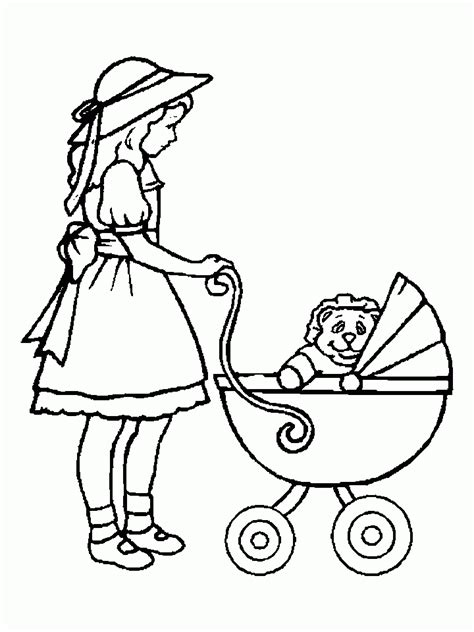 Free Printable Baby Doll Coloring Pages - Coloring Home