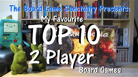 Top 10 Favourite Two Player Board Games - YouTube