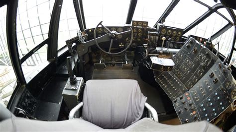 The view from Howard Hughes' H-4 Hercules cockpit is expansive, with ...