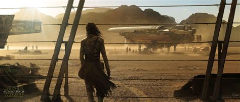 Star Wars: The Force Awakens Concept Art by Andrée Wallin | Concept Art ...