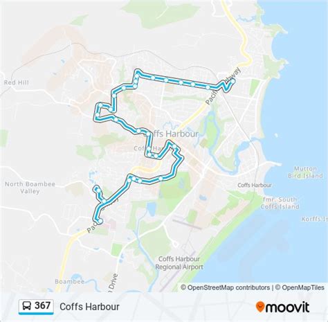 367 Route: Schedules, Stops & Maps - Coffs Harbour (Updated)