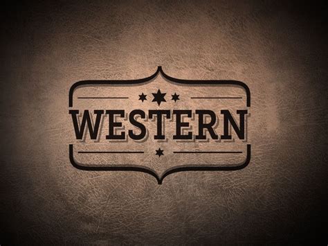 Western Style Logo Design