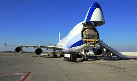 How The Lifting Nose On A Boeing 747 Cargo Plane Works