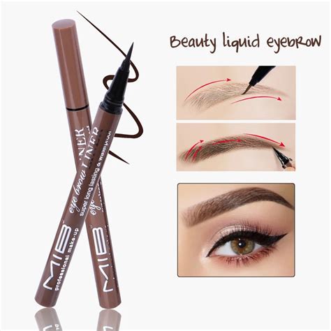 1pcs Professional Brown Color Waterproof Liquid Eyebrow Liner Pencils ...