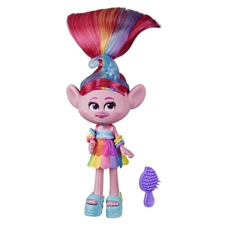 DreamWorks Trolls Glam Poppy Fashion Doll with Dress, and More ...