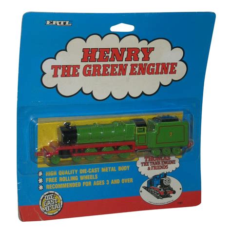 Thomas The Tank Engine Henry Green Ertl Die Cast Metal Train Toy ...