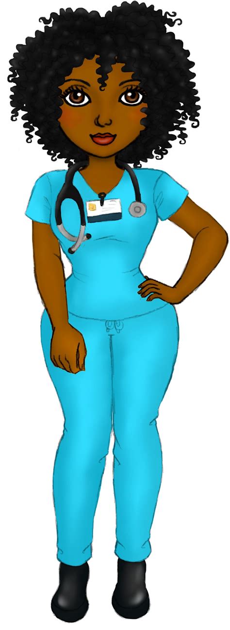 Afro Woman Doctor Nurse SVG | Nurse art, Afro women, Nurse clip art ...