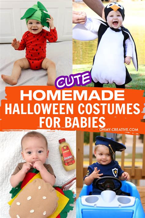 Homemade Halloween Costumes For Babies - Oh My Creative