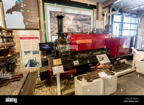 Interior view of the Narrow Gauge Railway Museum based at Tywyn Wharf ...