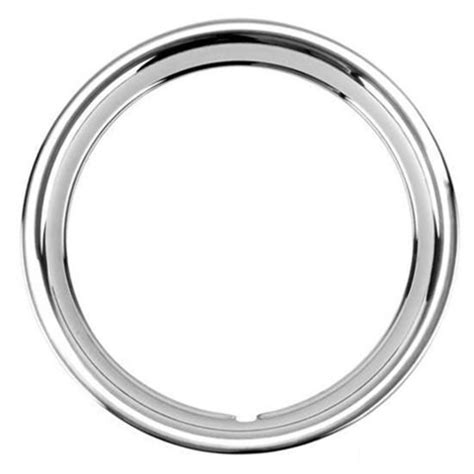 16" Ford Smooth Stainless Steel Wheel Trim Beauty Ring, Each | Pirate Mfg