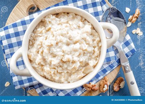 Oatmeal stock photo. Image of bowl, breakfast, meal, closeup - 36430880