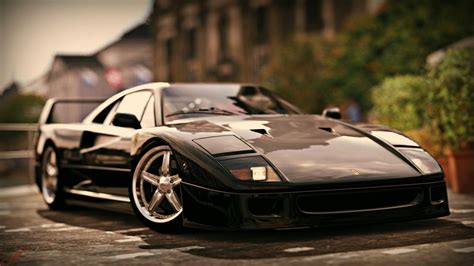 #Ferrari #F40 #black | Ferrari f40, Ferrari, Sports car