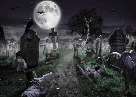 Details 200 scary graveyard background - Abzlocal.mx