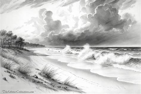 Beach Sketch Pencil