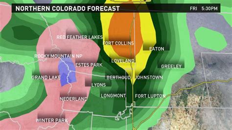 Fort Collins weather forecast for Mother's Day weekend