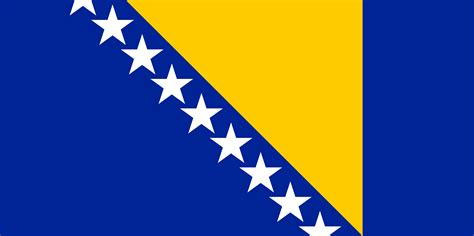 Bosnia And Herzegovina Flag PNG Transparent Images | PNG All