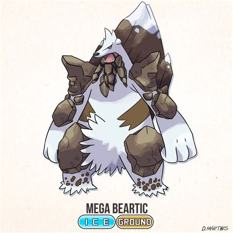 Commission - Mega Beartic by Unknown-Dan | Zelda characters, Pokemon ...