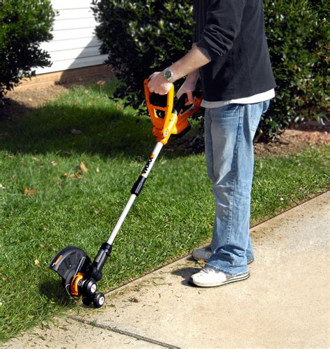 WORX WG165 10-Inch 24-Volt Lithium Ion Cordless Electric String Trimmer ...