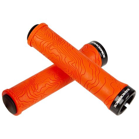 Race Face MTB Grips Half Nelson Lock-On Orange, 134 mm | Maciag Offroad