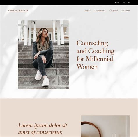 Therapy Website Templates for Squarespace - Hold Space Creative