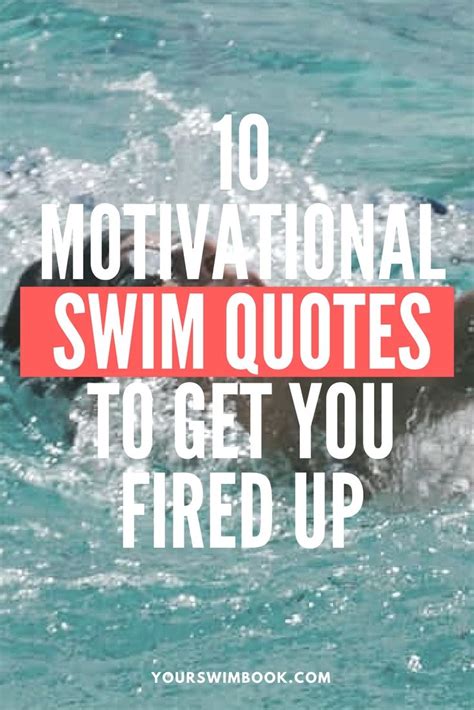 10 motivational swimming quotes to get you fired up – Artofit