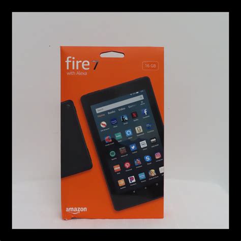 Amazon Fire 7 (9th Generation) 16GB, Wi-Fi, 7in - Black (With Special ...