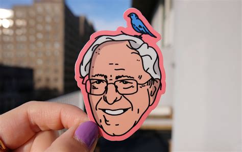 Bernie Sanders Sticker Bernie Sticker Bernie 2020 Sticker | Etsy