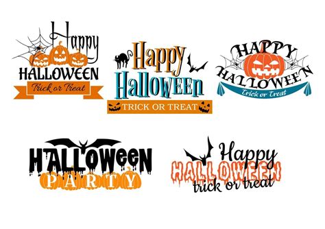 Halloween scary banners 11521272 Vector Art at Vecteezy