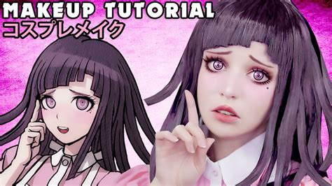 Mikan Cosplay Makeup Tutorial Danganronpa ☆ - YouTube