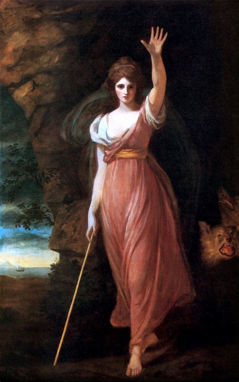 Lady Hamilton as Circe Painting | George Romney Oil Paintings