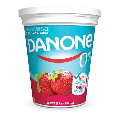 Danone 0% Strawberry Yogurt | Walmart Canada