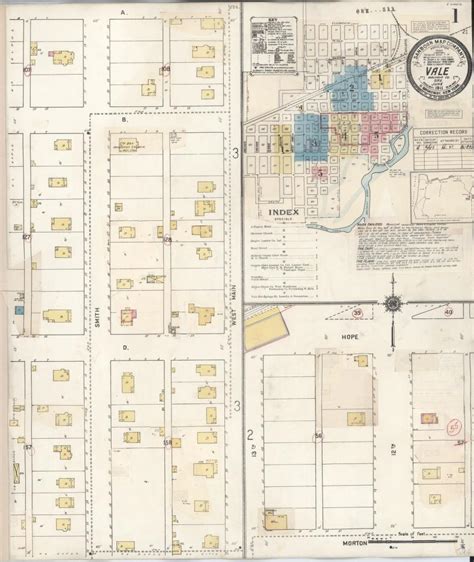 Sanborn Fire Insurance Map from Vale, Malheur County, Oregon. | Library ...