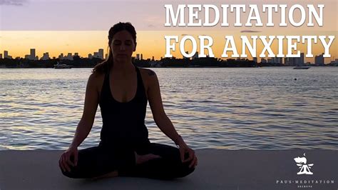 10 MINUTE GUIDED MEDITATION FOR ANXIETY - Calm your mind - (mindfulness ...