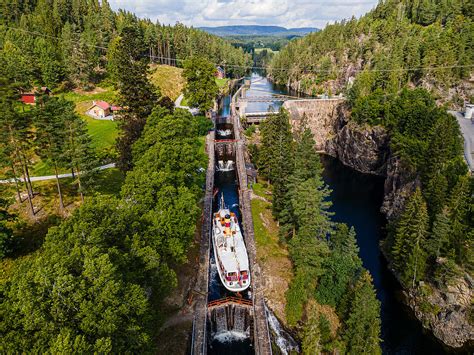 Telemark Canal, Norway, Scandinavia, … – License image – 71367339 ...