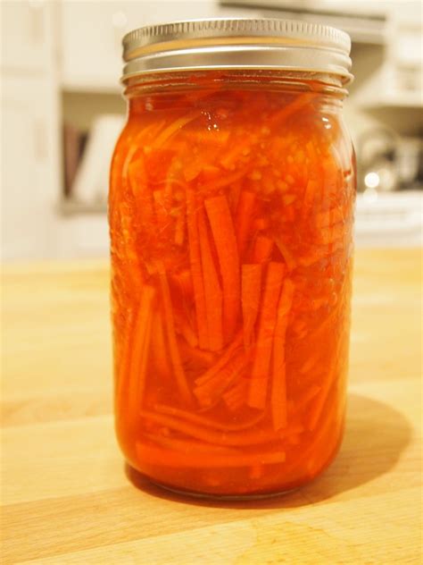 Spicy Pickled Carrots | Pickled carrots, Spicy pickled carrots, Spicy ...