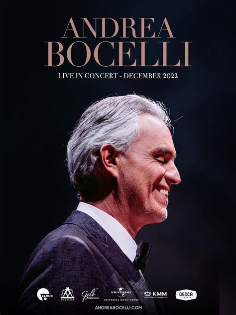 Andrea Bocelli Announces December 2022 US Tour Dates | Shore Fire Media