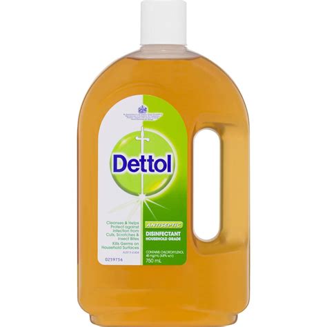 Dettol Antibacterial Disinfectant Liquid Solution 750ml | Woolworths