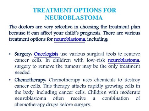 Neuroblastoma: Patient info on symptoms, diagnosis and treatment opti…