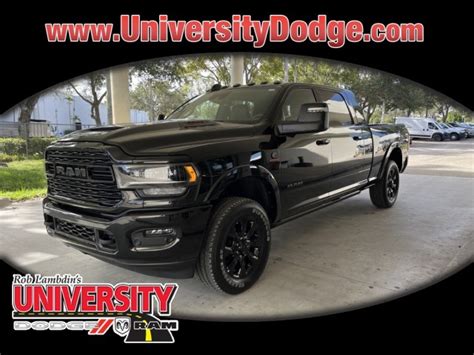 New 2024 RAM 3500 Limited Mega Cab in Davie #U4T121518 | University ...