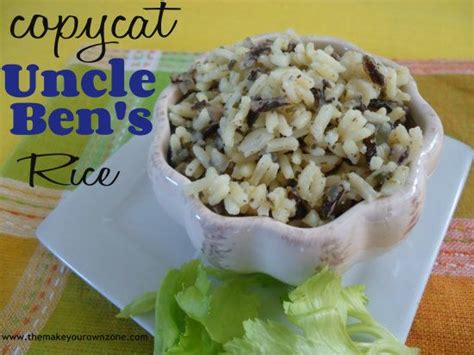 My Homemade Version of Uncle Ben’s Rice | Recipes, Uncle bens wild rice ...