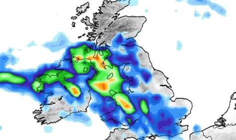 UK braced for ‘heavy and thundery downpours’ after night of ‘36,000 ...