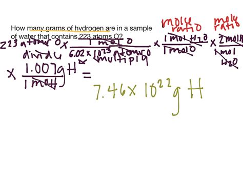 Mole Calculation | Science | ShowMe