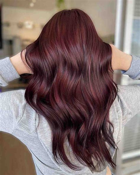 Dark Red Brown Hair Color