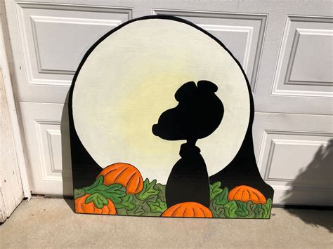 LINUS & SALLY SET ~ PEANUTS Great Pumpkin ~ HALLOWEEN LAWN ART ~ YARD ...