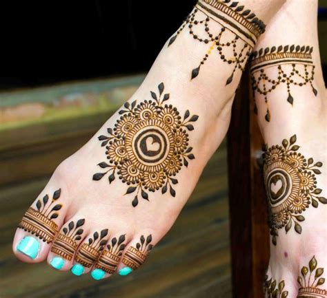 Leg Mehndi Designs For Brides | 2020 Henna Mehdni Designs For Feet