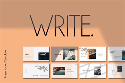 Write Google Slides ~ Google Slides Templates ~ Creative Market