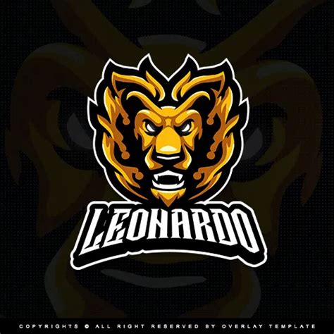 Leonardo - Logo - Overlaytemplate | Vector art, ? logo, Logo design